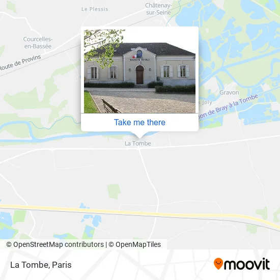 La Tombe map