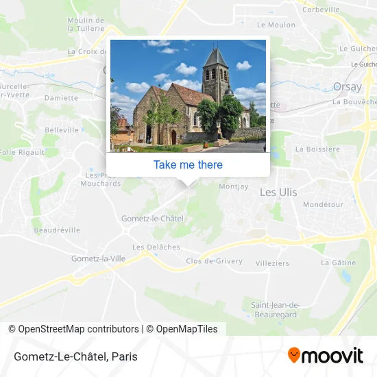 Gometz-Le-Châtel map