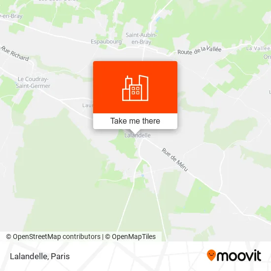 Lalandelle map