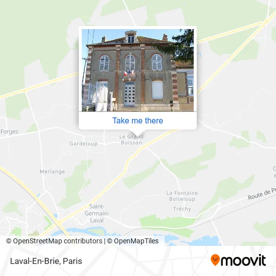 Laval-En-Brie map