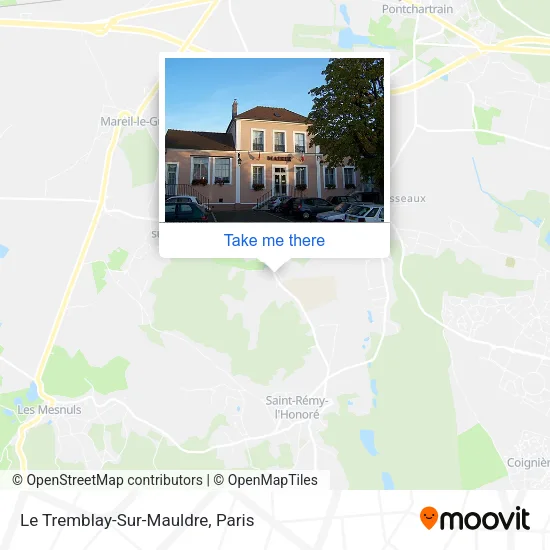 Le Tremblay-Sur-Mauldre map