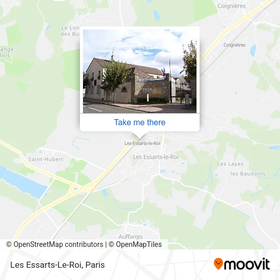 Les Essarts-Le-Roi map