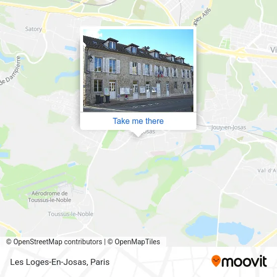 Les Loges-En-Josas map
