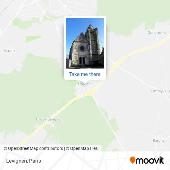 Levignen map