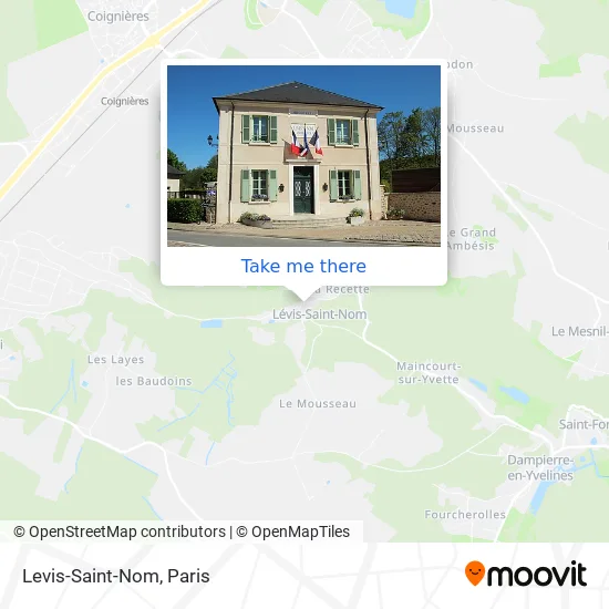 Levis-Saint-Nom map