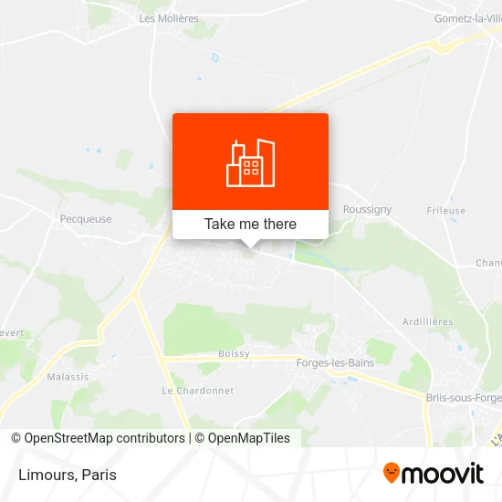 Limours map