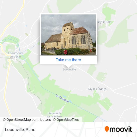 Loconville map