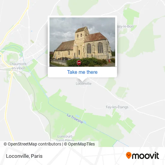 Loconville map