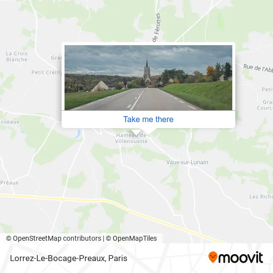 Lorrez-Le-Bocage-Preaux map