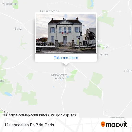 Maisoncelles-En-Brie map