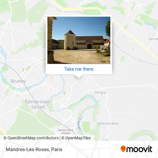 Mandres-Les-Roses map
