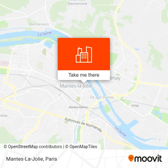 Mantes-La-Jolie map