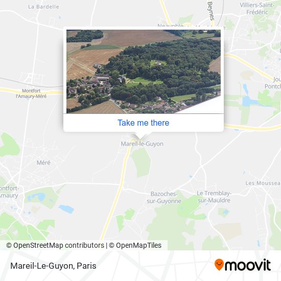 Mareil-Le-Guyon map