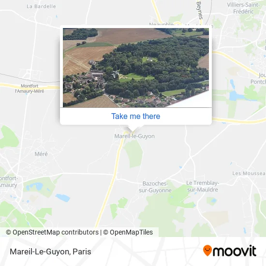 Mareil-Le-Guyon map