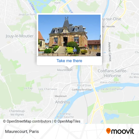 Maurecourt map