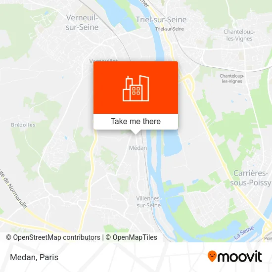 Medan map