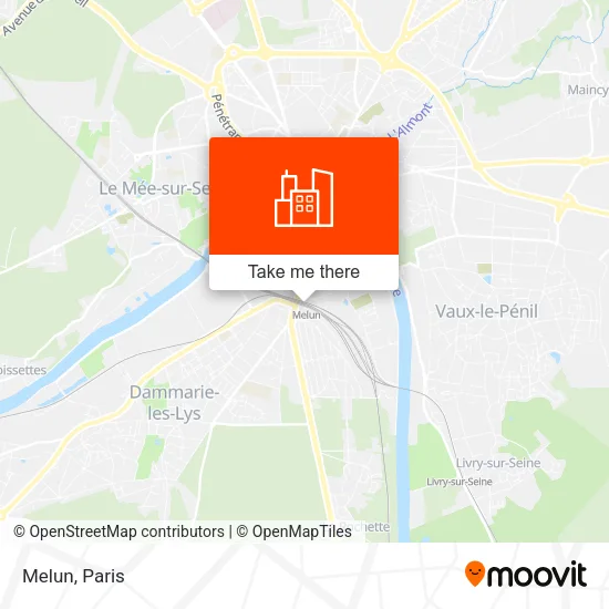 Melun map