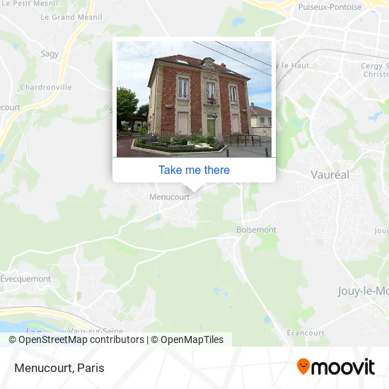 Menucourt map