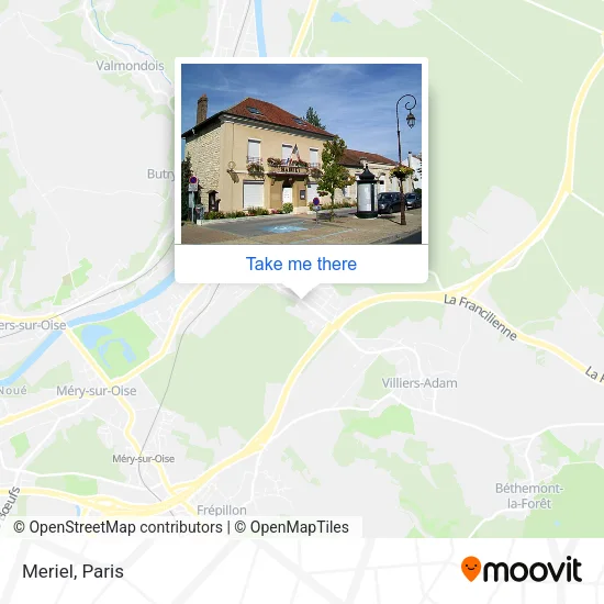 Meriel map