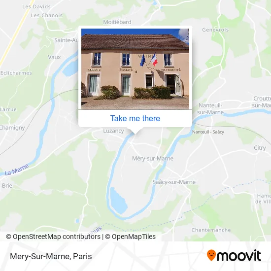 Mery-Sur-Marne map