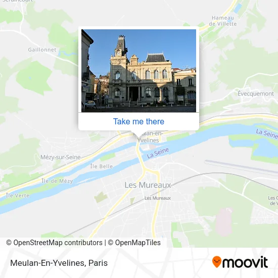 Meulan-En-Yvelines map
