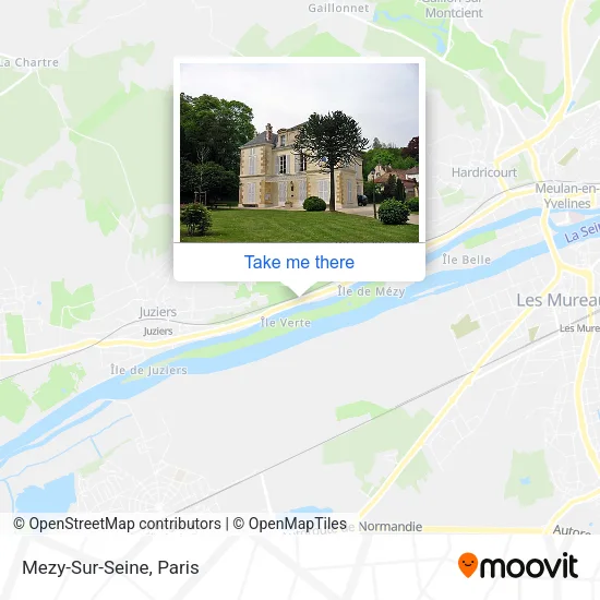 Mezy-Sur-Seine map