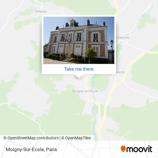 Moigny-Sur-Ecole map