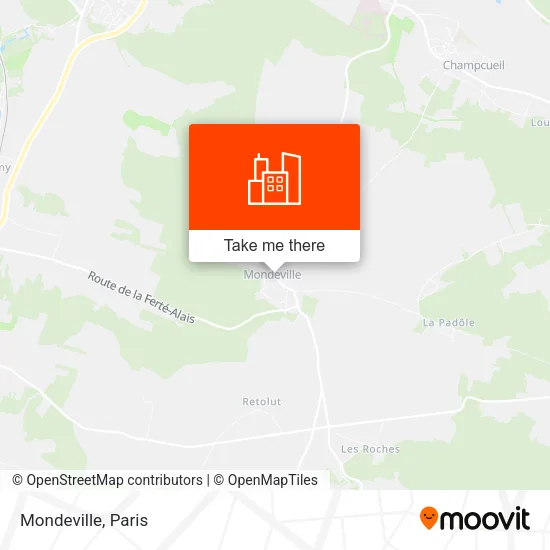 Mondeville map