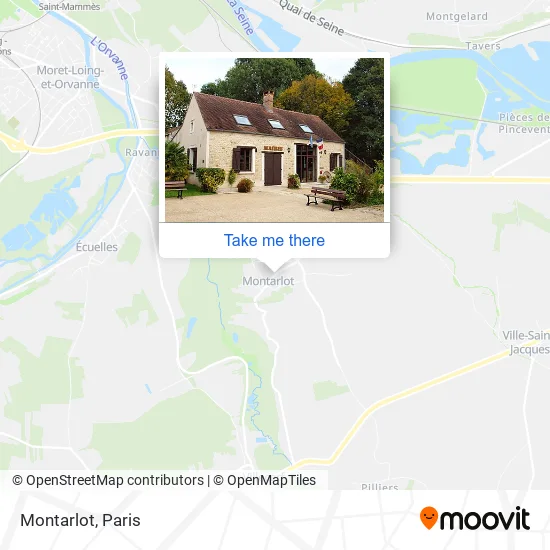 Montarlot map