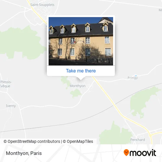 Monthyon map