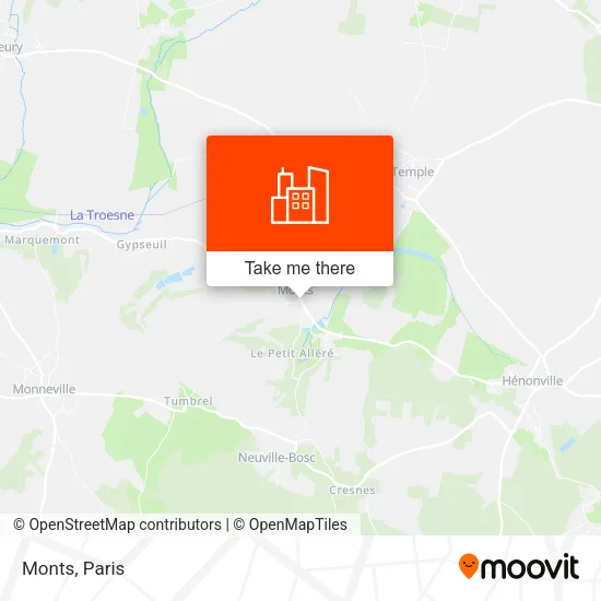 Monts map