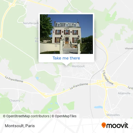 Montsoult map