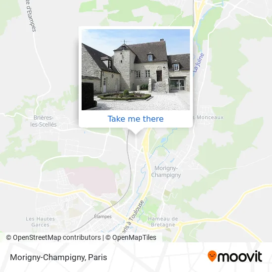 Morigny-Champigny map