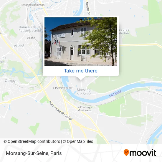 Morsang-Sur-Seine map