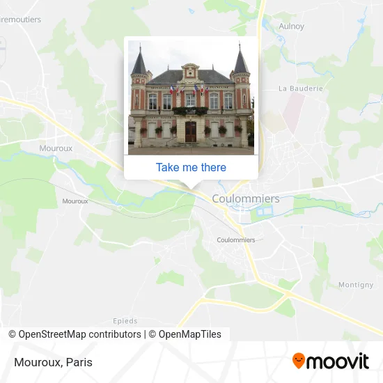 Mouroux map