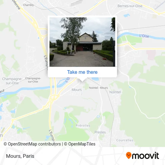 Mours map