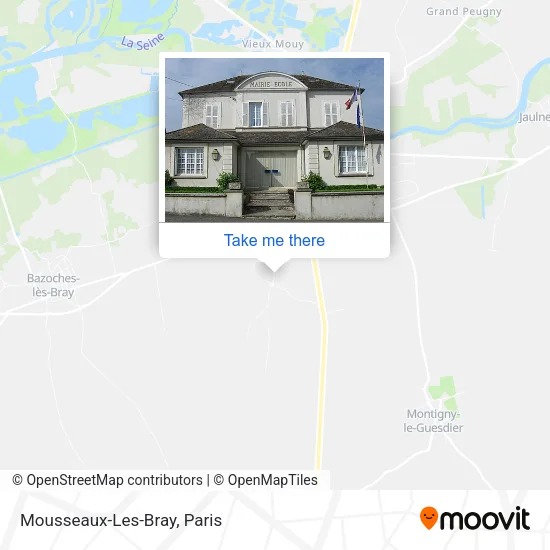 Mousseaux-Les-Bray map