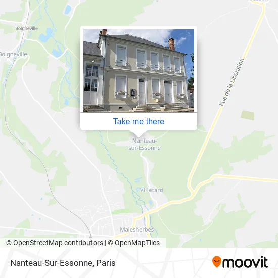 Nanteau-Sur-Essonne map