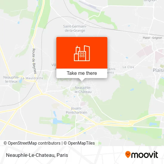 Neauphle-Le-Chateau map