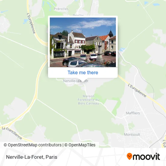 Nerville-La-Foret map
