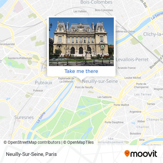 Neuilly Sur Seine Map How To Get To Neuilly-Sur-Seine By Metro, Bus, Train, Rer Or Light Rail?