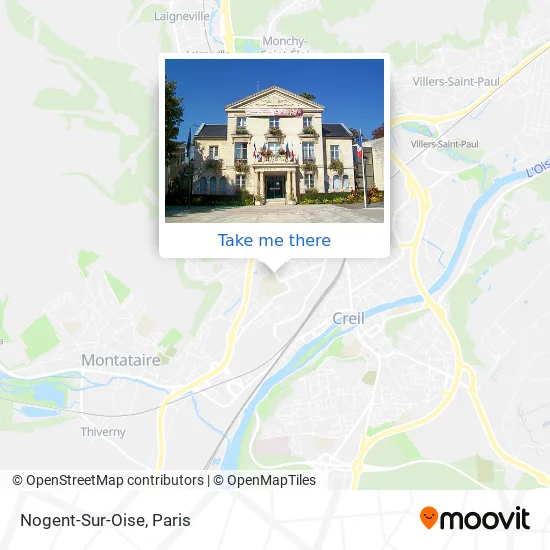 Nogent-Sur-Oise map