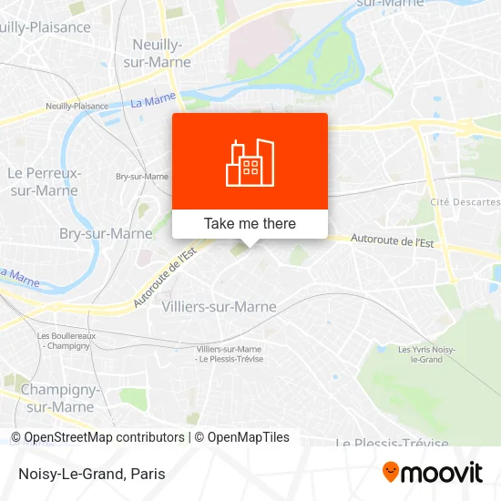 Noisy-Le-Grand map