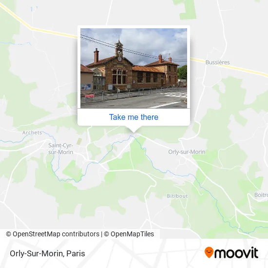 Orly-Sur-Morin map