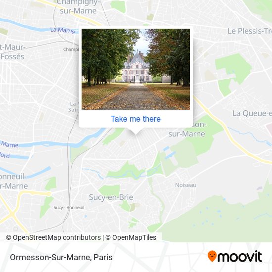 Ormesson-Sur-Marne map