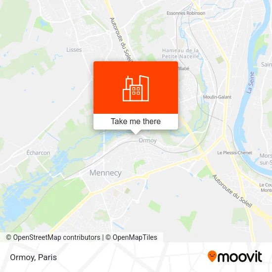 Ormoy map