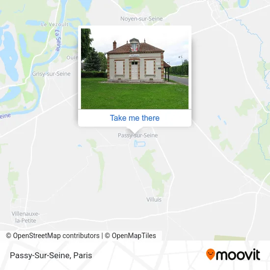 Passy-Sur-Seine map