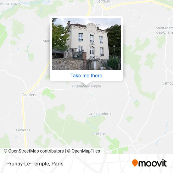 Prunay-Le-Temple map