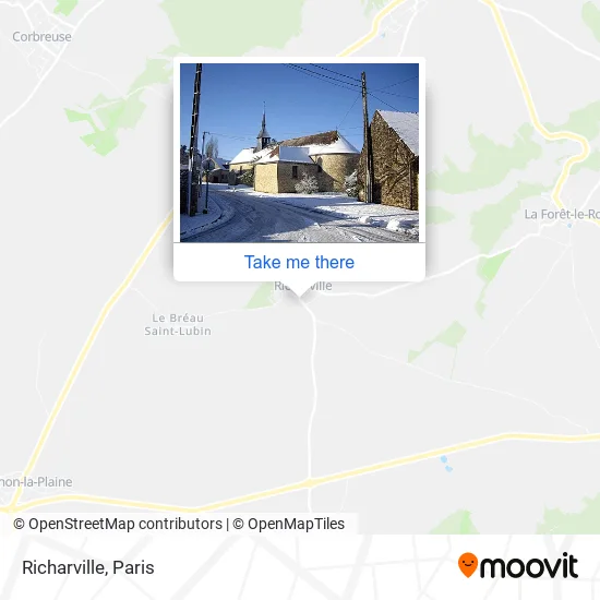 Mapa Richarville