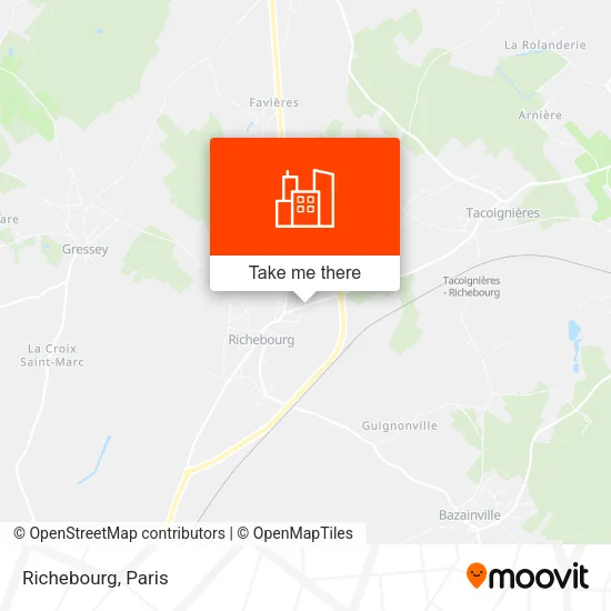 Richebourg map